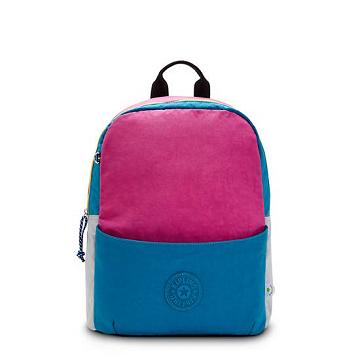 Kipling Sonnie 15" Backpack Laptop Çantası Pembe Mavi | TR 1548PJ